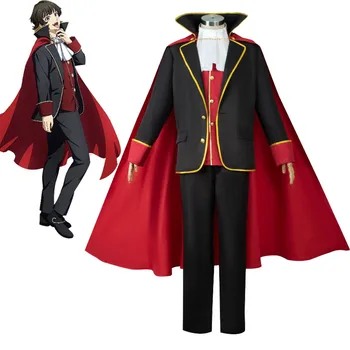 2023 Бачира Мегуру Косплей костюм Одежда в стиле вампира Синий замок Хэллоуин Вечеринка Плащ Дракулы И форменные костюмы