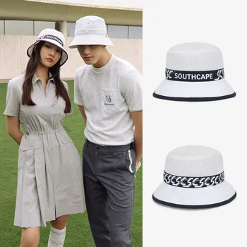 Новая модная шляпа рыбака SC: сетчатый дышащий дизайн для удобной шляпы для гольфа, универсальная для праздников