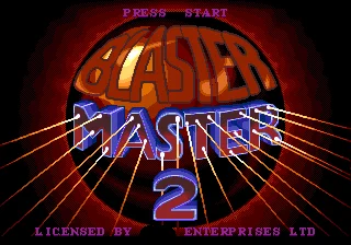 Blaster Master 2 16-битная игровая карта MD для Sega Mega Drive для Genesis