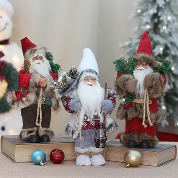 Рождественские украшения, фигурки Санта-Клауса в скандинавском стиле, гномьи украшения для вечеринок и аксессуары