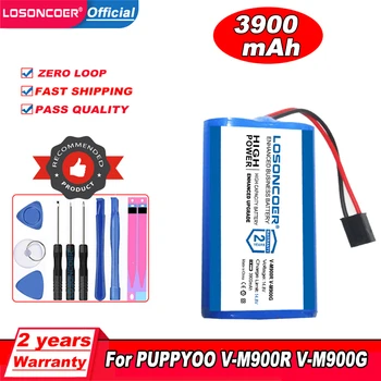 Аккумулятор LOSONCOER емкостью 3900 мАч для робота-пылесоса PUPPYOO V-M900R V-M900G V-M900G