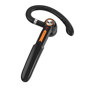 5.0 Подходящая спортивная Bluetooth-гарнитура с микрофоном, громкой связью, ушным крючком для бизнеса/ упражнений, четким звуком, бизнес-гарнитура