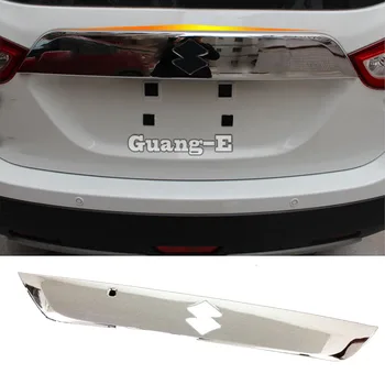 Крышка Заднего бампера автомобиля, накладка для номерного знака, Рамка фонаря для Suzuki S-Cross Scross SX4 2014 2015 2016 2017
