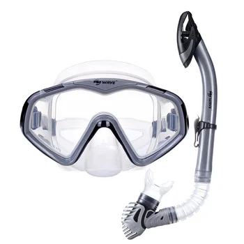Очки для подводного плавания для взрослых, Плавательные очки, набор силиконовых масок, устройство для подводного дыхания, линзы для дайвинга, принадлежности для подводного плавания