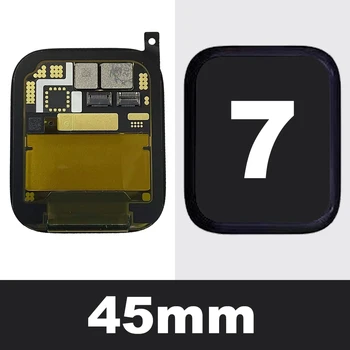 Для Apple Watch Series 7 ЖК-дисплей сотовой связи + GPS-дисплей с цифровым преобразователем сенсорного экрана для iWatch Series 7 С дисплеем 41 мм 45 мм