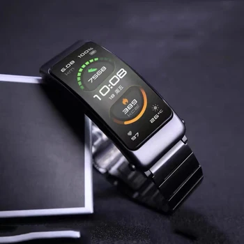 Для Huawei TalkBand B6 B3 Ремешок для часов из нержавеющей стали Браслет 16 мм B7 Сменный металлический браслет с регулировочным инструментом