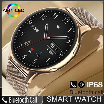 Женские смарт-часы LIGE с NFC, мониторинг сердечного ритма, артериального давления, Bluetooth-вызов, мужские водонепроницаемые мужские смарт-часы для Android iOS