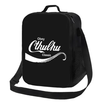 Изготовленный на заказ модный бренд Call Of Cthulhu, забавная сумка для ланча, женский термоохладитель, Изолированный ланч-бокс для учащихся школы