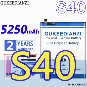 Аккумулятор GUKEEDIANZI большой емкости S 40 5250mAh для DOOGEE S40