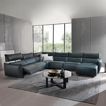Классический раскладывающийся диван-кресло с электроприводом для дома, спальня, Современный диван, мягкие кресла, мебель для гостиной