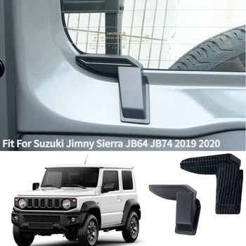 Новый Горячий 2ШТ Черный ABS Защитный кожух для нагревательного провода заднего лобового стекла для Suzuki Jimny Sierra JB64 JB74 2019 2020 Крышка Демистора