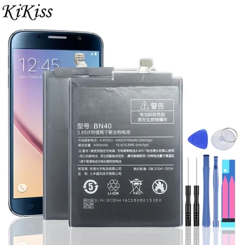 Аккумулятор телефона BN40 для Xiaomi Redmi 4 Pro Prime 3G RAM 32G ROM Высококачественные сменные батареи для телефона емкостью 4100 мАч