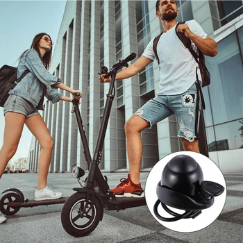 Велосипедный звонок для электрического скутера Обеспечивает моторизованный универсальный звуковой сигнал с регулируемым звуком