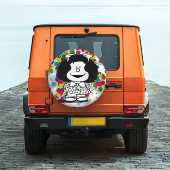 Защитные чехлы для шин Mafalda; Защита колес от атмосферных воздействий; Универсальные для прицепа Jeep RV; внедорожника; грузовика; кемпера; туристического прицепа.