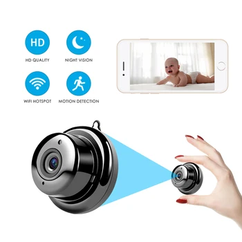 2.4G wifi Подвесная Камера Дистанционного Мониторинга Ночного Видения Mini Security Home 1080p HD AP Hotspot Camera