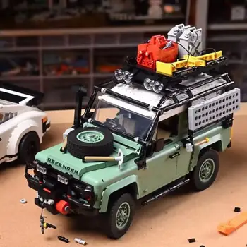 Новый защищенный гоночный внедорожник Landed Rover 10317, строительный блок, модель городского внедорожника, Кирпичи, игрушки для детей, мальчик