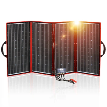 Гибкая складная солнечная панель мощностью 320 Вт 18 В для кемпинга, лодки, фургона, путешествия, дома, автомобиля
