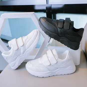 Новая детская спортивная обувь на мягкой подошве для учащихся начальной и средней школы, легкие кроссовки для бега