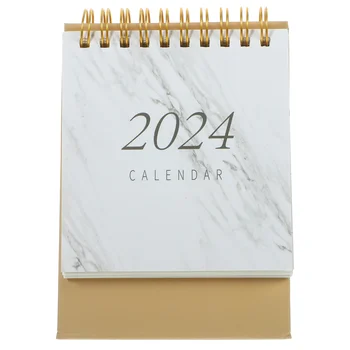 Мраморный настольный календарь ежедневного использования, мини Декоративные бытовые маленькие календарики