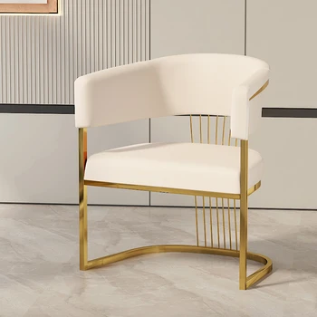 Скандинавские Эргономичные стулья для гостиной Роскошное индивидуальное кресло для столовой Дизайнерский салон мебели Silla Nordica MQ50KT