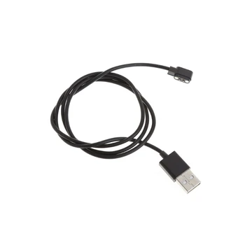 Универсальный USB-кабель для зарядки, держатель для док-станции, кронштейн для смарт-часов, Провод для зарядки, 2-контактный Магнитный зарядный