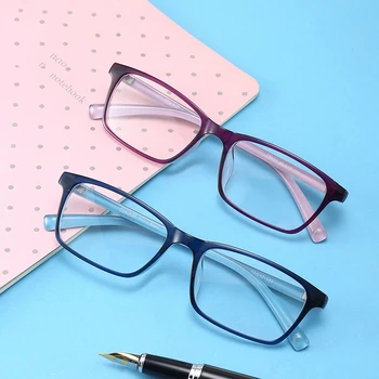 Новая оправа для очков TR90 Модные очки с защитой от синего света, очки для защиты от компьютерного излучения Можно сочетать с линзами для близорукости