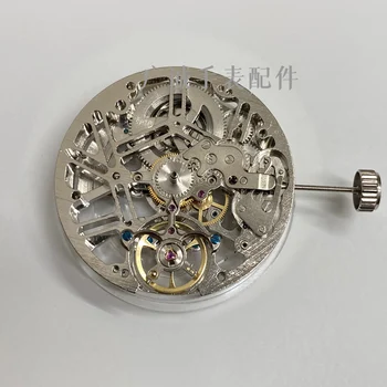 Аксессуары для часов: отечественный полностью автоматический механический механизм, трехигольный полый механический механизм с противоскользящим колесом