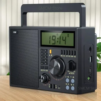 SOAIY C50 Старомодный Ретро Bluetooth динамик Открытый Портативный Беспроводной аудиомузыкальный центр с поддержкой FM-радио TFcard Воспроизведение Mp3