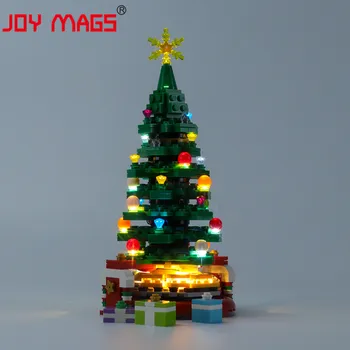 Набор светодиодных ламп JOY MAGS для 40338, набор строительных блоков для рождественской елки (без модели), кирпичи, игрушки для детей