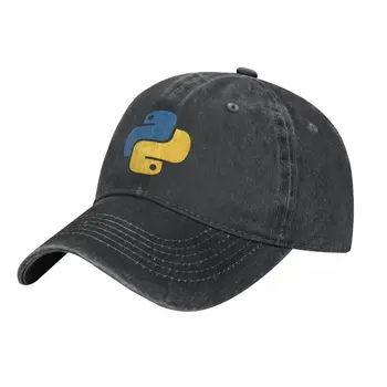 Питон Бейсбол Линукс Код Шапки Шляпы Программирования Python Ковбойские Шляпы Для Мужчин Бейсболка Козырек От Солнца Шляпы
