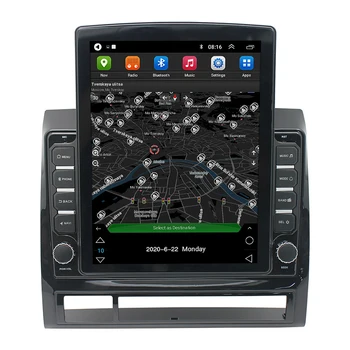 Автомобильный радиоприемник Android Стерео с большим портретным экраном GPS Навигатор Центральный мультимедийный плеер для Toyota Tacoma американская версия Hilux