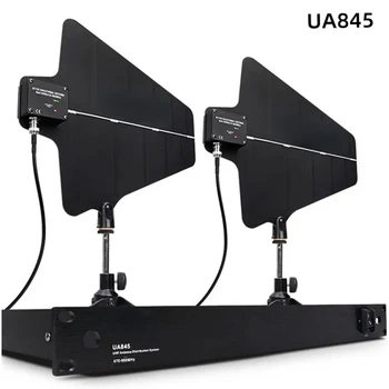 UA845 Усилитель сигнала распределения мощности Uhf Беспроводной микрофон