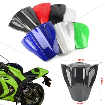 Для Kawasaki Ninja ZX10R 2011-2015, задняя крышка сиденья мотоцикла, детали обтекателя капота пассажира на заднем сиденье, ABS Пластик