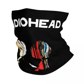 Radiohead Рок Музыка Бандана Шейная Гетра Маска С принтом Шарф Многофункциональный Велосипедный Шарф Велоспорт Унисекс Для взрослых Дышащий