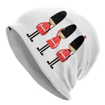Мультфильм британских солдат Шапочка чепчик шапка Мужчины Женщины хип-хоп унисекс взрослый Великобритания Лондон теплые зимние skullies шапочки шапки