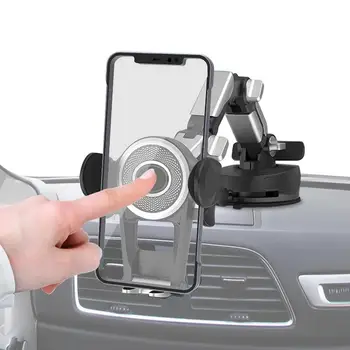 Крепление для автомобильного телефона на присоске, Держатель для телефона, Прочная присоска, крепление для приборной панели, вращение на 360 для окон и лобового стекла