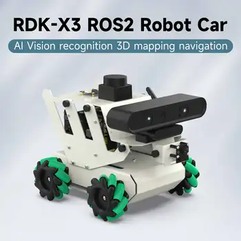 Роботизированный автомобиль ROS2 с искусственным интеллектом и системой картографирования Mecanum Wheel SLAM Mapping Navigation, комплект для многомодельной автоматизации вождения для образовательного проекта 