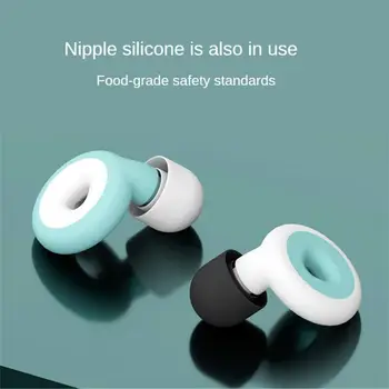 2023 Силиконовые затычки для ушей для плавания, шумоподавляющие затычки для ушей для сна, шумоподавляющие материалы для ушей со звуконепроницаемыми шумоподавляющими затычками для ушей