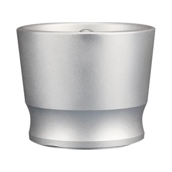 Кофемолка Алюминиевая с интеллектуальным дозирующим кольцом для чаши для заваривания, устройство для сбора кофейного порошка, инструмент для приготовления Эспрессо, инструмент для бариста 58 мм, серый