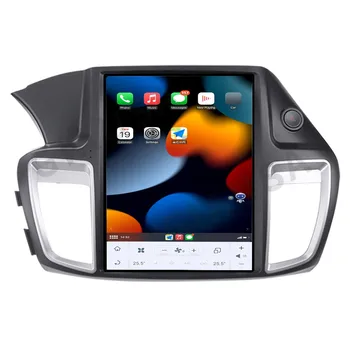Qualcomm Tesla IPS Экран Авто Стерео Android 12 Плеер Для Honda Accord 9 2012 2013 2014 2015 2016 2017 GPS Радио Головное Устройство