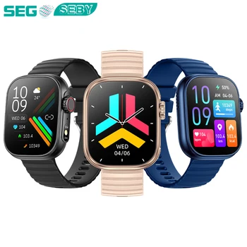 Новые смарт-часы ZW39 для мужчин и женщин с функцией вызова по Bluetooth HD, мониторинга состояния здоровья, спортивные умные часы с фонариком для Android IOS