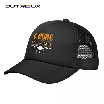 Бейсболка для пилота дрона, летняя дышащая сетчатая шляпа, Спортивная солнцезащитная кепка, мужские сетчатые кепки