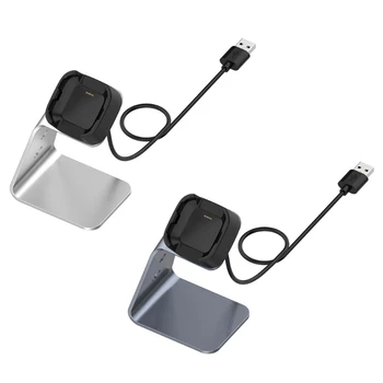 Адаптер питания Магнитная подставка для док-станции Подходит для Fitbit Versa/Lite Versa USB Быстрая зарядка Новый челнок