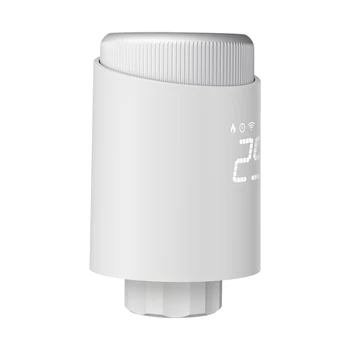 Tuya Zigbee Умный Привод Радиатора Умный Домашний Термостат Клапан Радиатора Управление Приложением Работа с Alexa Google Home 2023