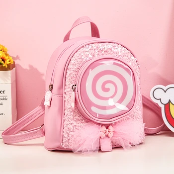 Новый рюкзак для девочек, для отдыха, для путешествий, маленькая сумка для книг, со светодиодной подсветкой, модный детский рюкзак для милой принцессы