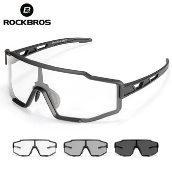 Rockbros Фотохромные Велосипедные очки Поляризованные Очки Унисекс Солнцезащитные очки MTB Bike Eyewear Protection Goggle SP225