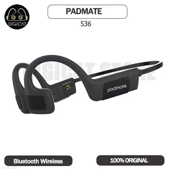 Pamu Fit S36 Беспроводная Гарнитура Bluetooth С Реальной Костной Проводимостью С Памятью 32G HiFi IPX8 Водонепроницаемые Наушники Для Тренировок И Плавания