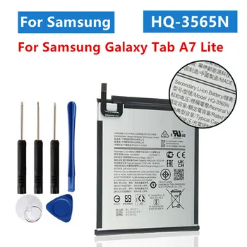 HQ-3565S Для Samsung Оригинальный аккумулятор для Galaxy Tab A7 Lite Аккумулятор HQ-3565N 4980/5100 мАч + Бесплатные инструменты