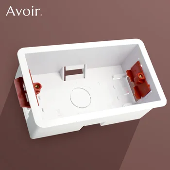 Коробка для установки гипсокартона Avoir 146 Тип Монтажные коробки для гипсокартона глубиной 45 мм, Пластиковая настенная розетка, выключатель, коробка для гипсокартона