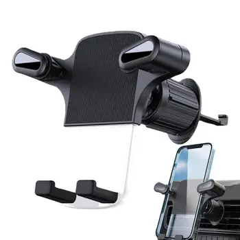 Держатель для телефона Автомобильный сотовый телефон Автомобильные люльки с поворотом на 360 градусов из силикона высокой плотности в горошек Шаровой шарнир с одним нажатием кнопки для